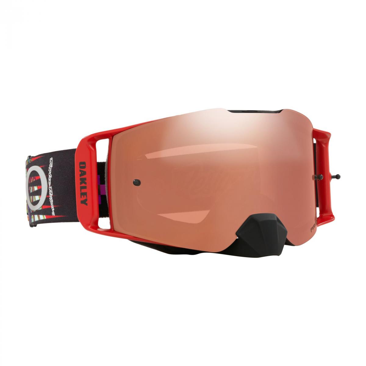OAKLEY FRONT LINE TROY LEE DESIGN (LIQUID), OA OO7087-83, PRIZM MX BLACK LENS thumbnail 4