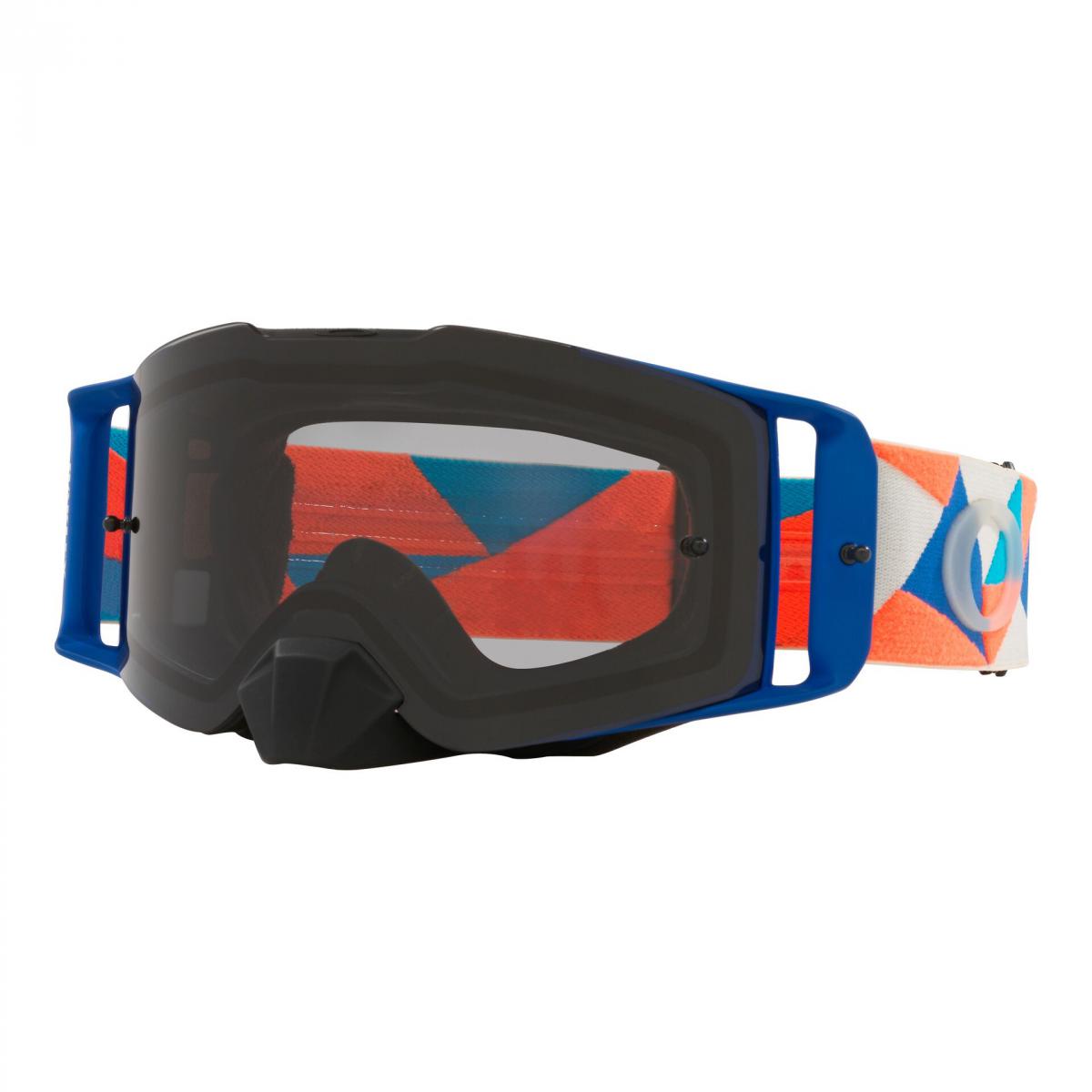 OAKLEY FRONT LINE MX TRI-ORANGE, OA OO7087-71, LIGHT GREY LENS, OA OO7087-71 image 1