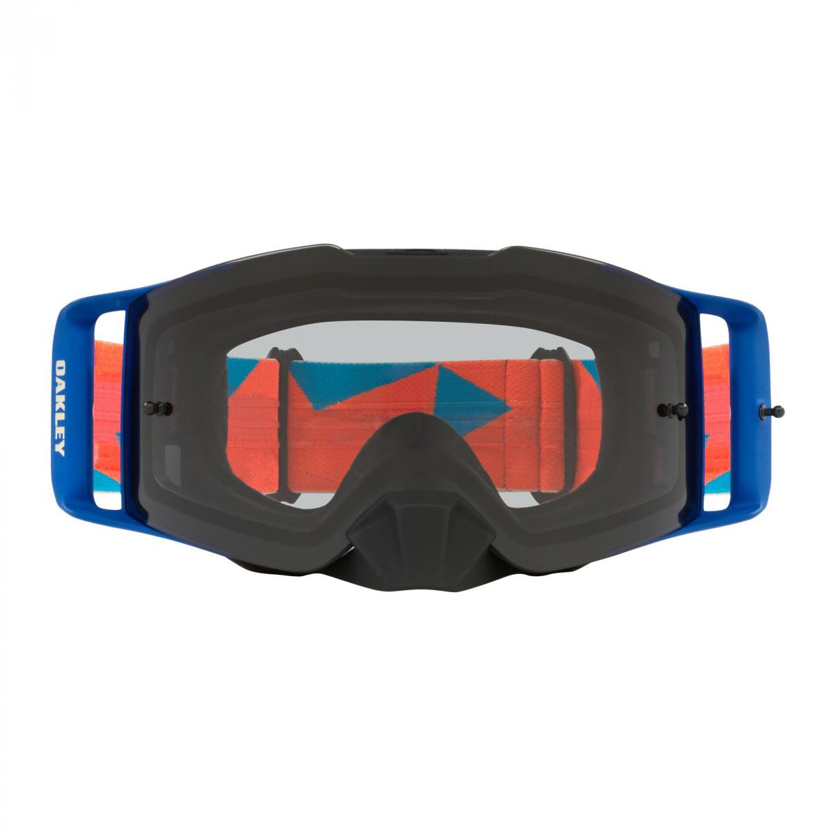 OAKLEY FRONT LINE MX TRI-ORANGE, OA OO7087-71, LIGHT GREY LENS, OA OO7087-71 thumbnail 2