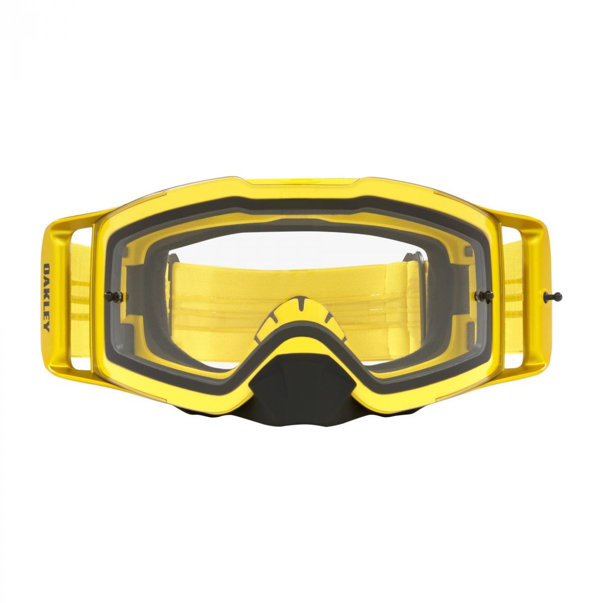 OAKLEY FRONT LINE MX MOTO YELLOW, OA OO7087-80 CLEAR LENS, OA OO7087-80 thumbnail 2