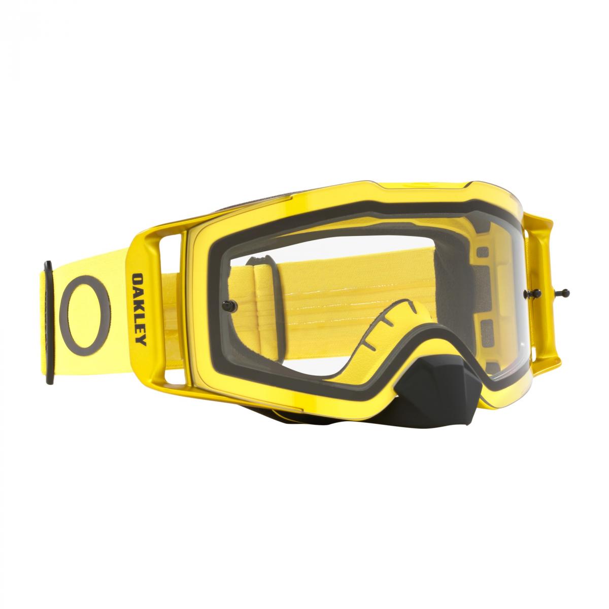 OAKLEY FRONT LINE MX MOTO YELLOW, OA OO7087-80 CLEAR LENS, OA OO7087-80 thumbnail 3
