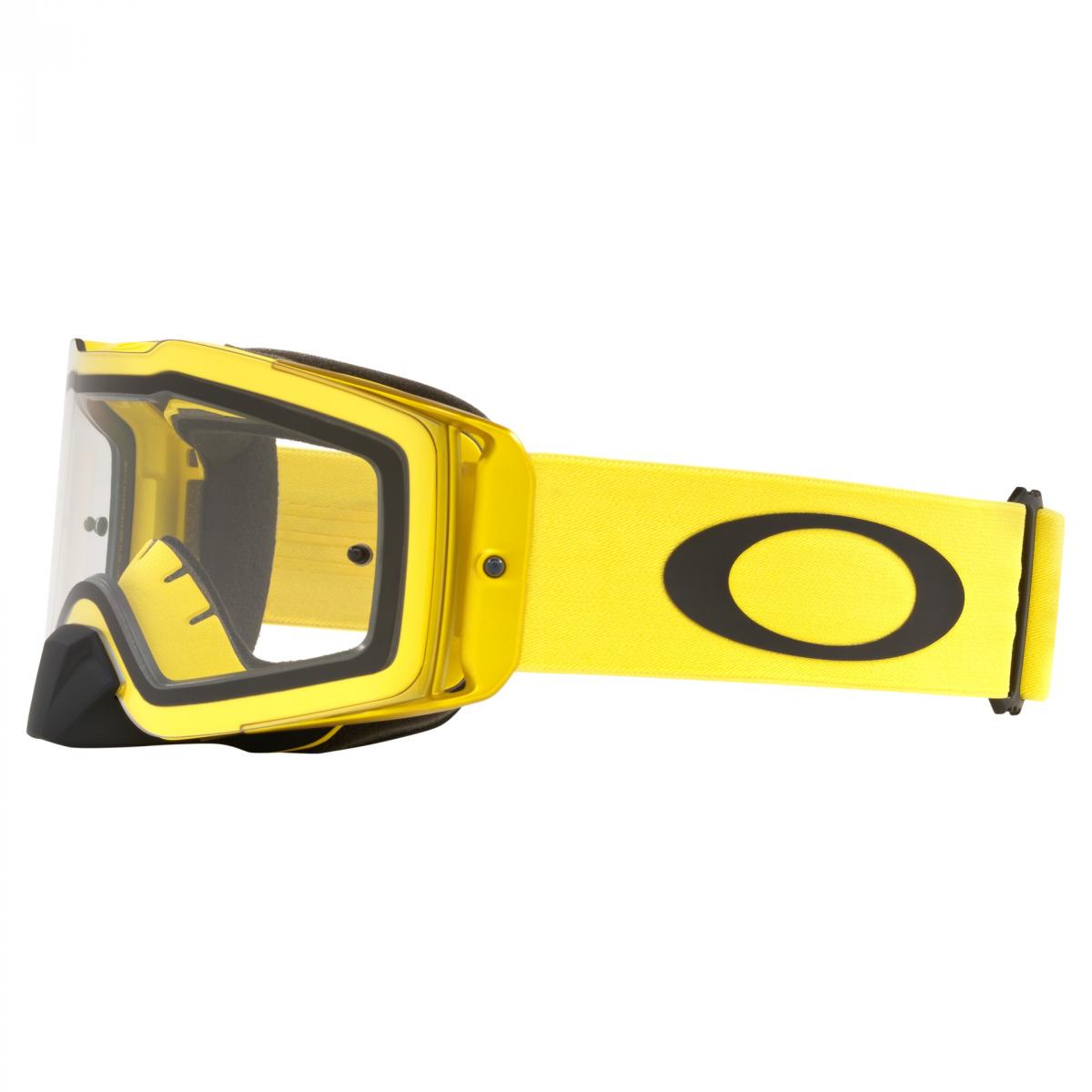 OAKLEY FRONT LINE MX MOTO YELLOW, OA OO7087-80 CLEAR LENS, OA OO7087-80 thumbnail 4