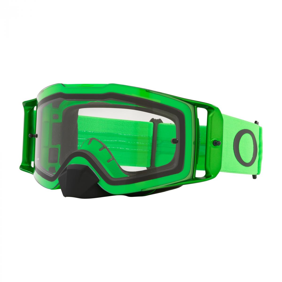 OAKLEY FRONT LINE MX MOTO GREEN, OA OO7087-81 CLEAR LENS, OA OO7087-81 image 1