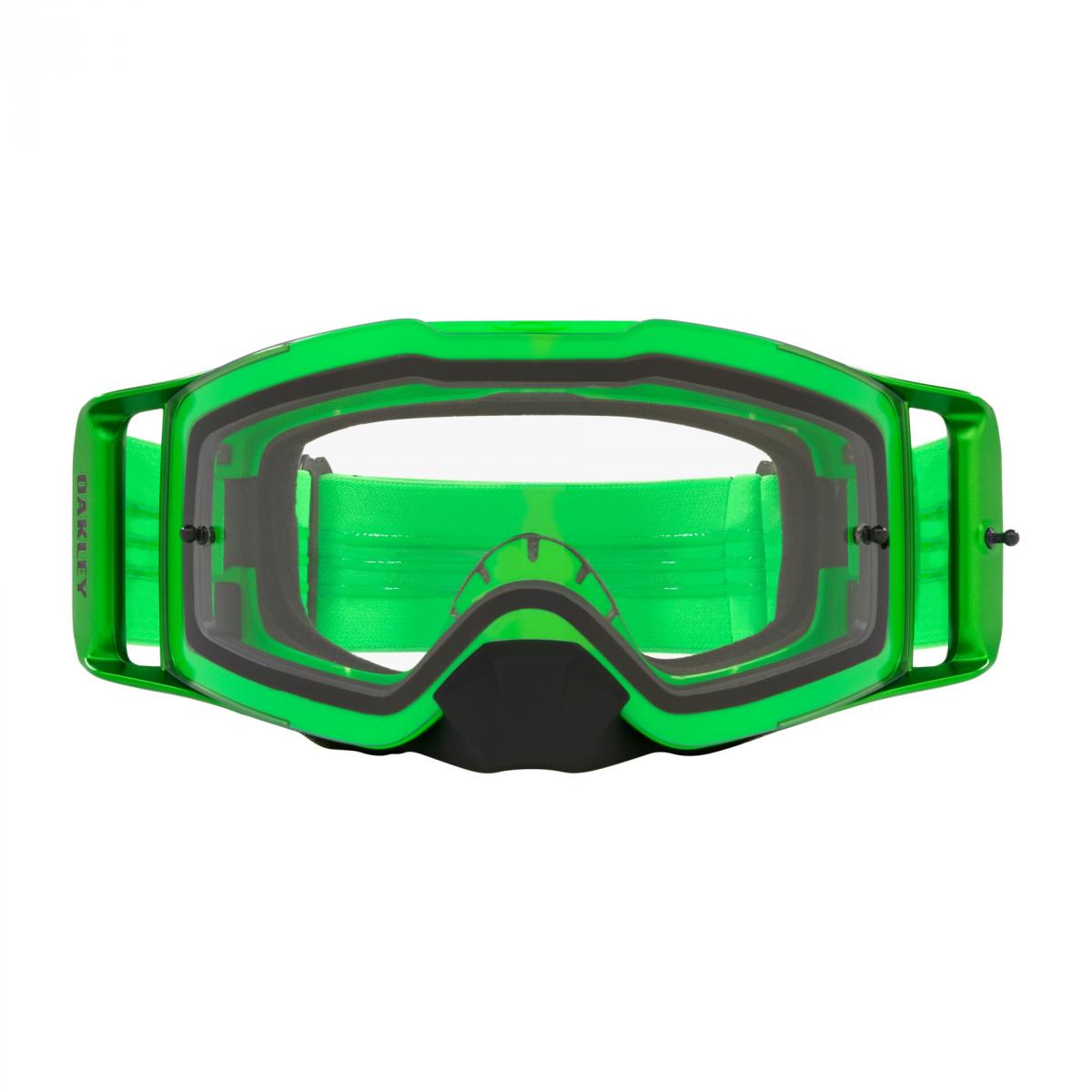 OAKLEY FRONT LINE MX MOTO GREEN, OA OO7087-81 CLEAR LENS, OA OO7087-81 thumbnail 2