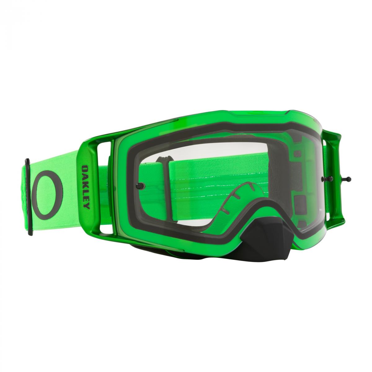 OAKLEY FRONT LINE MX MOTO GREEN, OA OO7087-81 CLEAR LENS, OA OO7087-81 thumbnail 3