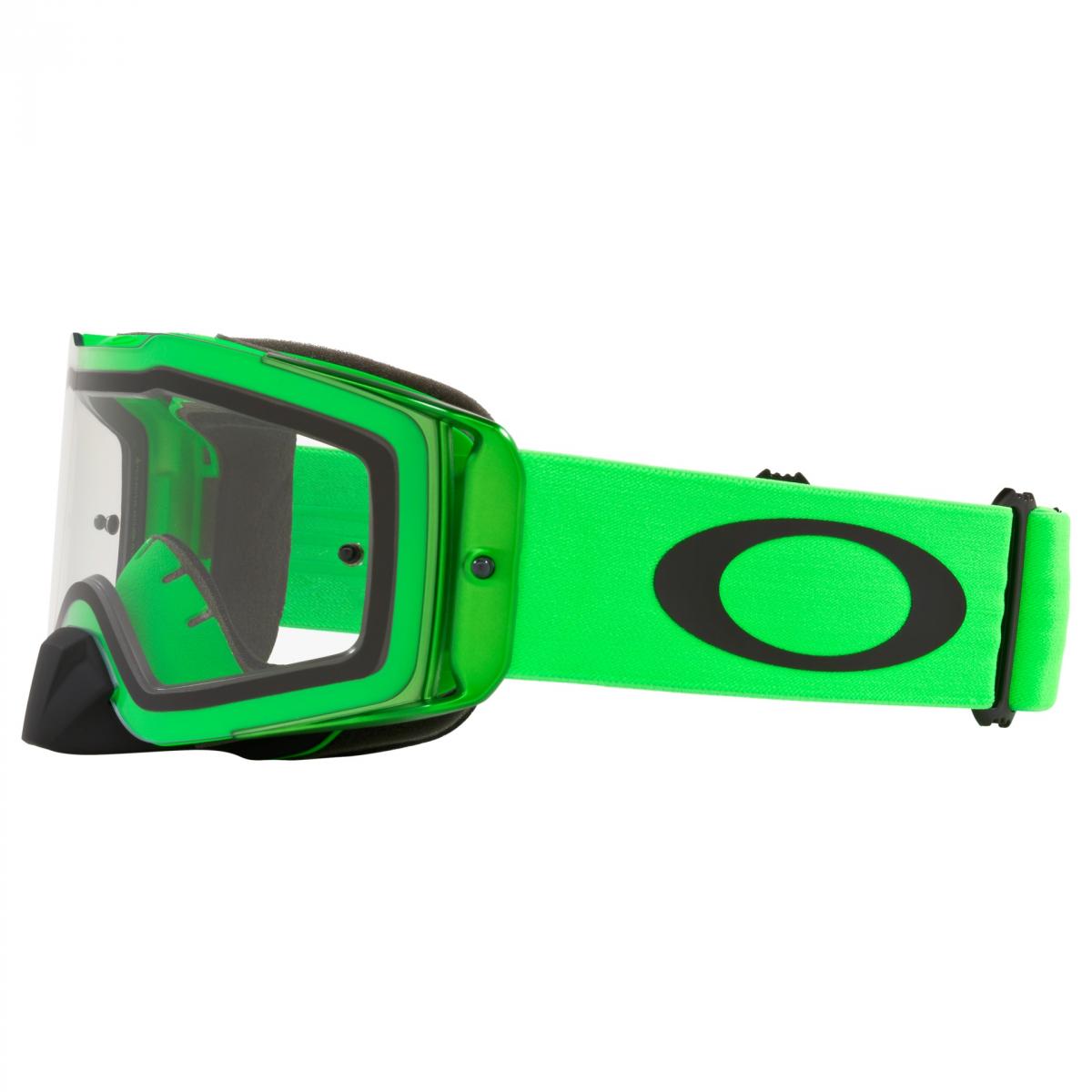 OAKLEY FRONT LINE MX MOTO GREEN, OA OO7087-81 CLEAR LENS, OA OO7087-81 thumbnail 4