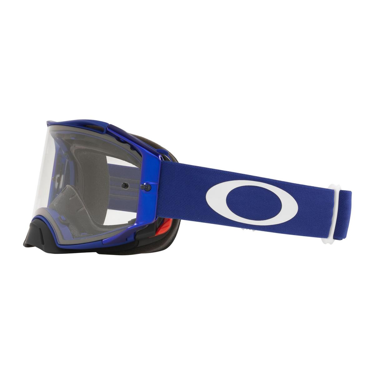 OAKLEY AIRBRAKE MX MOTO BLUE, CLEAR LENS OA OO7046-D8, (OA OO7046-A7) thumbnail 2
