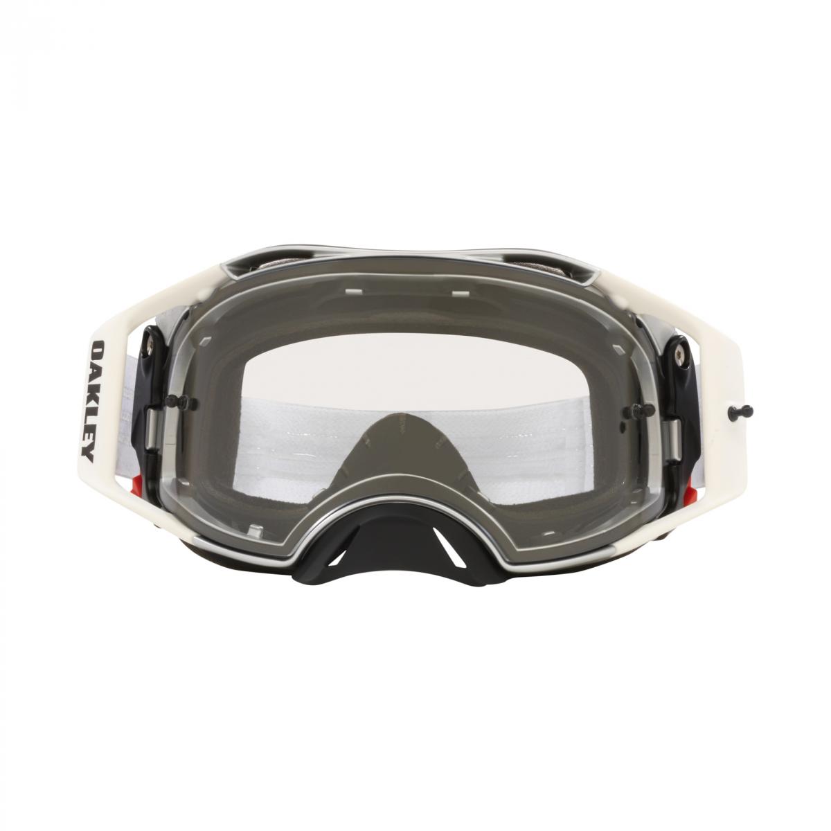 OAKLEY AIRBRAKE MX TUFF BLOCKS WHITE, CLEAR LENS OA OO7046-C4, OA OO7046-C4 thumbnail 2