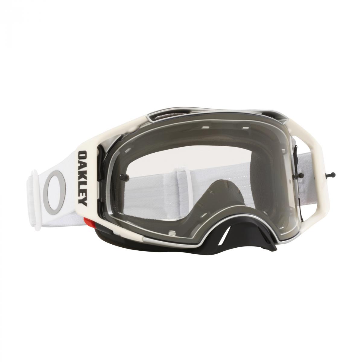 OAKLEY AIRBRAKE MX TUFF BLOCKS WHITE, CLEAR LENS OA OO7046-C4, OA OO7046-C4 thumbnail 3