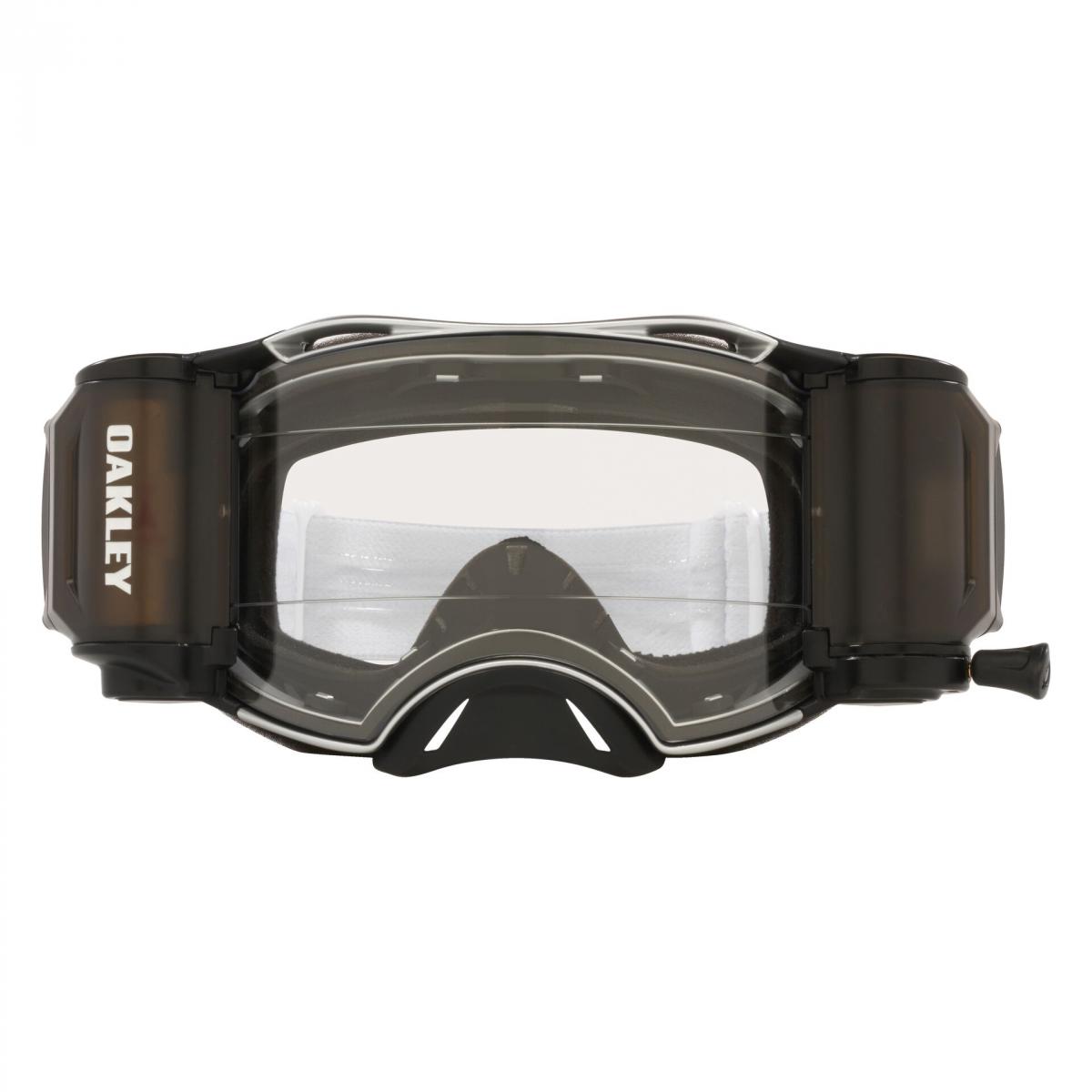 OAKLEY AIRBRAKE MX TUFF BLOCKS WHITE, CLEAR LENS INC ROLL OFFS OA OO7046-C5, OA OO7046-C5 thumbnail 2