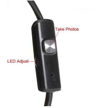 TYPE-C ANDROID ENDOSCOPE HD CAMERA 5.8mm IP67 WATERPROOF 6 LED ADJUSTABLE BORESCOPE thumbnail 3