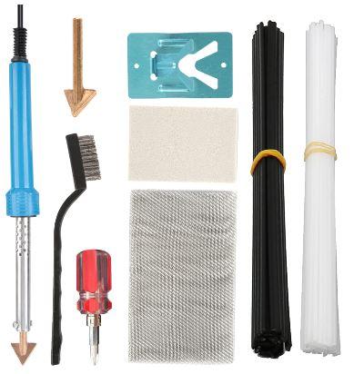 PLASTIC WELDING DIY REPAIR KIT REINFORCING MESH HOT STAPLES image 1