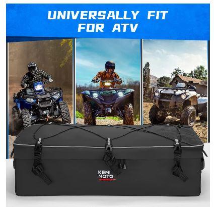 ATV CARGO STORAGE BAG, (SET OF 2) FRONT or REAR MOUNT image 1