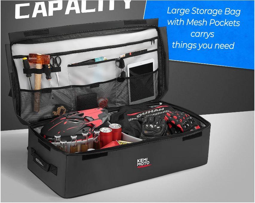 ATV CARGO STORAGE BAG, (SET OF 2) FRONT or REAR MOUNT thumbnail 3