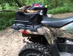 ATV REAR CARGO BAG UNIVERSAL, LUGGAGE / STORAGE PACK thumbnail 3