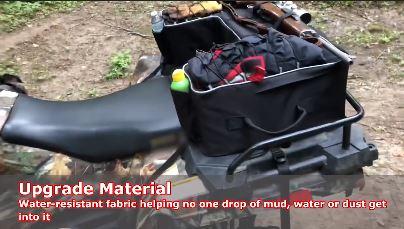 ATV REAR CARGO BAG UNIVERSAL, LUGGAGE / STORAGE PACK thumbnail 4