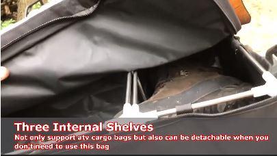 ATV REAR CARGO BAG UNIVERSAL, LUGGAGE / STORAGE PACK thumbnail 8