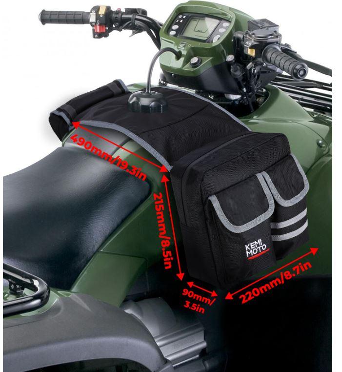 ATV CARGO TANK BAG SIDE SET UNIVERSAL FITMENT thumbnail 2