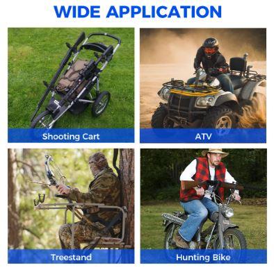 SINGLE GUN RACK (PAIR) ATV UTV UNIVERSAL, GUN / BOW HOLDER UNIVERSAL thumbnail 8