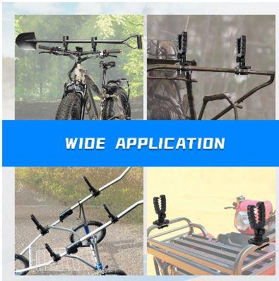 GUN RACK MOUNT HOLDER (PAIR) ATV UTV UNIVERSAL - ROUND OR SQUARE BAR FITMENT thumbnail 4