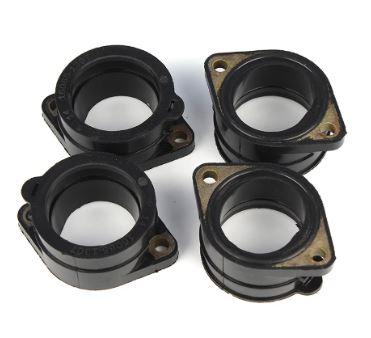 FLANGE INTAKE 16065-1307 PK4 CARBURETTOR RUBBER KAWASAKI ZR ZRX 1100 1200 thumbnail 2