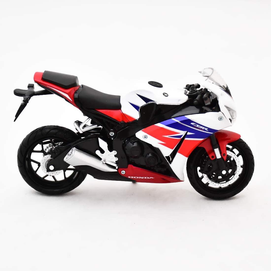 MODEL DIE CAST HONDA CBR1000R, STREET BIKE, RED & BLACK, SCALE 1:12, NEWRAY 57793 thumbnail 4
