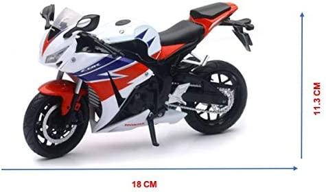 MODEL DIE CAST HONDA CBR1000R, STREET BIKE, RED & BLACK, SCALE 1:12, NEWRAY 57793 thumbnail 5