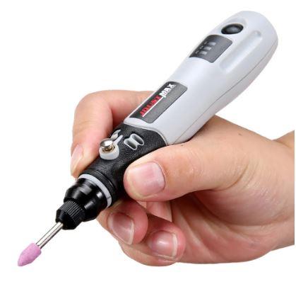 PORTABLE ELECTRIC DIE GRINDER 40pcs ROTARY DREMEL TOOL WITH HEADS thumbnail 2