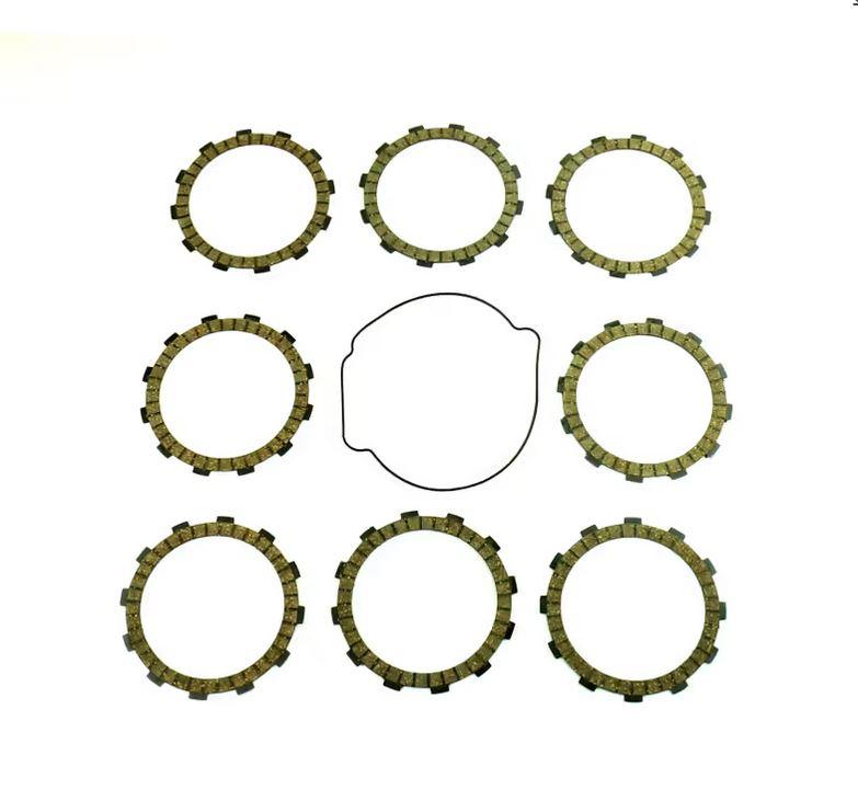 CLUTCH FRICTION PLATE SET KTM EXC-R450 11, ATHENA P40230023, WITH GASKET image 1