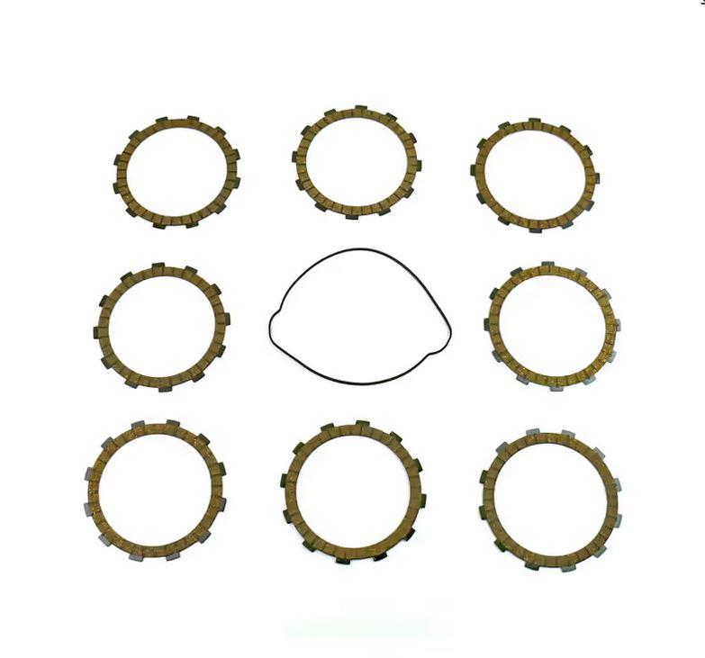 CLUTCH FRICTION PLATE SET HSQ FE250 17-22, ATHENA P40230025, WITH GASKET image 1