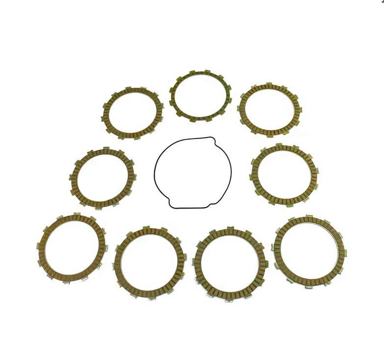CLUTCH FRICTION PLATE SET KTM EXC-R 09-10, ATHENA P40230027, WITH GASKET image 1