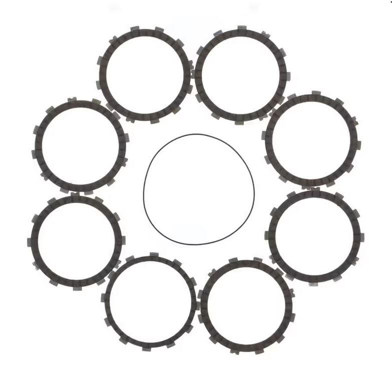 CLUTCH FRICTION PLATE SET KAWA KX450F 19-20, ATHENA P40230119, WITH GASKET image 1