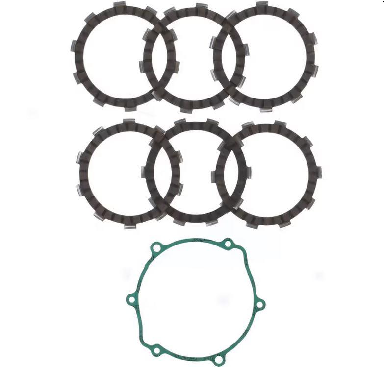 CLUTCH FRICTION PLATE SET YAMAHA YZ65 18-22, ATHENA P40230120, WITH GASKET image 1