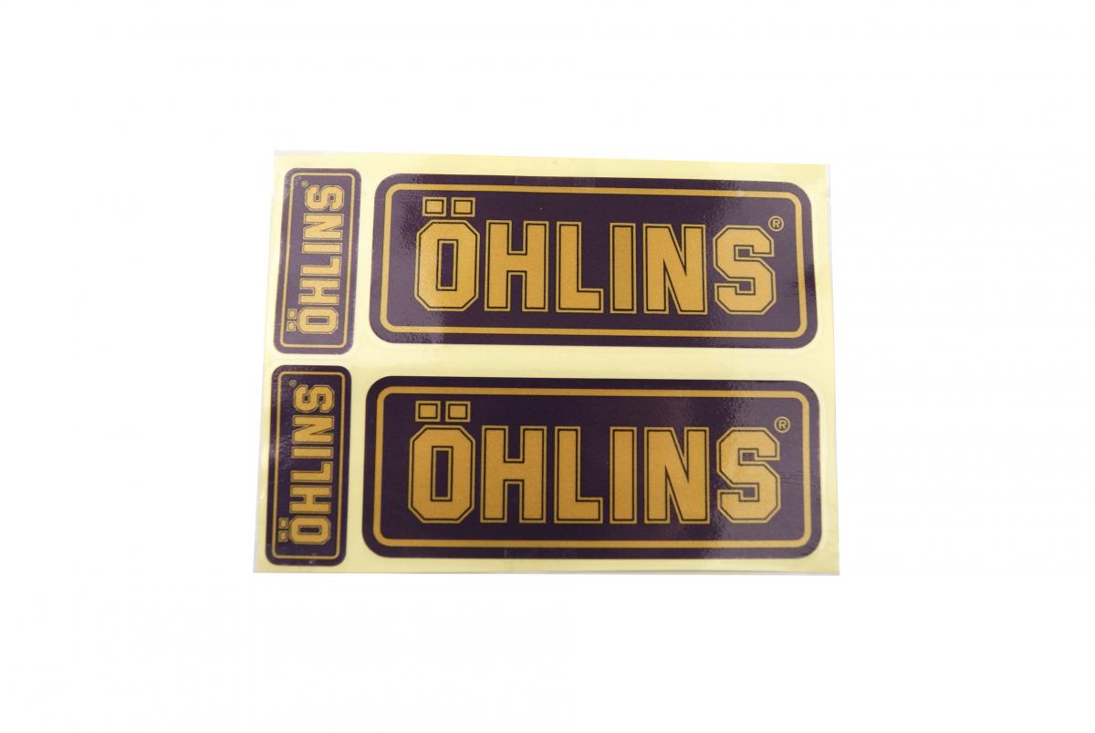 OHLINS SUSPENSION DECAL STICKERS 160mm image 1
