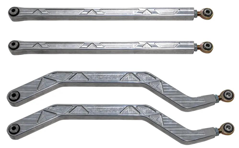 BILLET RADIUS ARM SET SUPER ATV POLARIS XP TURBO HC RA-P-RZRT-B-HC KIT CONTAINS 4 ARMS thumbnail 2
