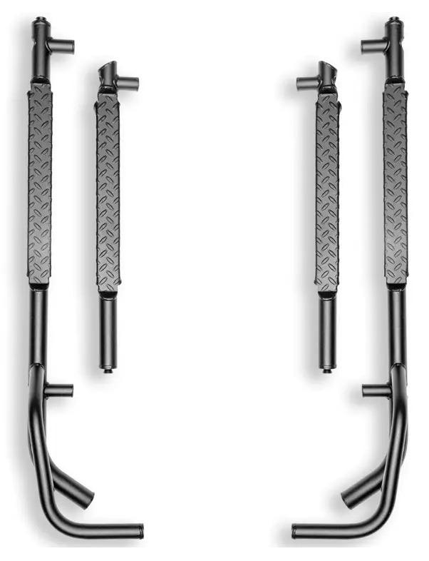 Polaris Ranger 1000 Crew H/D Nerf Bars, SUPER ATV, NB-P-RAN1K4-00