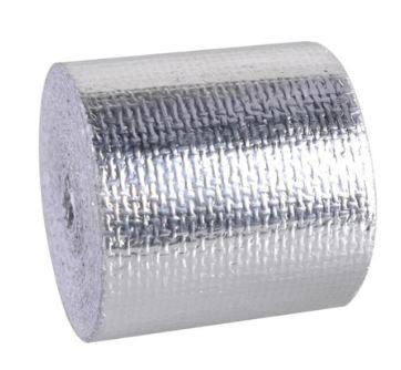 5M FIBERGLASS FOIL EXHAUST HEAT SHIELD MANIFOLD DOWNPIPE HIGH TEMPERATURE TAPE thumbnail 2