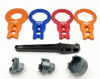 FORK CAP WRENCH AND SLEEVE KIT 35mm 49mm 50mm image 1
