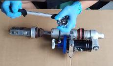 REAR SHOCK NITROGEN CHARGING TOOL KIT WP RESERVOIR SHOCKS PRESSURE TESTING thumbnail 5