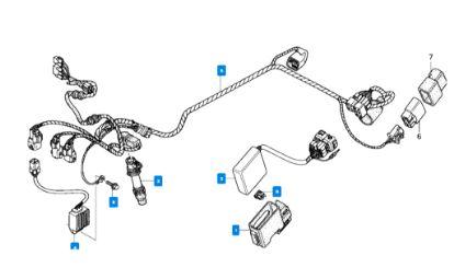 Wiring Harness Honda CRF250X 32100-KSC-A20 thumbnail 2