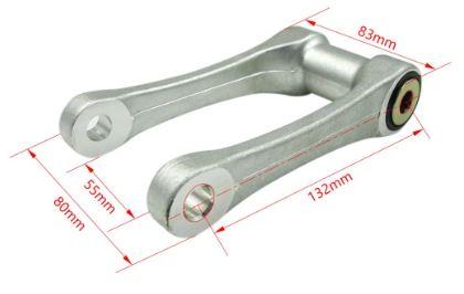 Rear Shock Swingarm Linkage Honda KTM 02-09 CRF 125 250 450 R X thumbnail 2