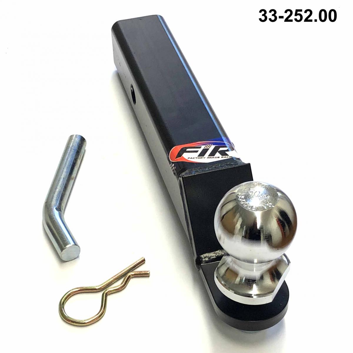 KUBOTA HITCH 50mm BALL & PIN, SUIT MODEL RTV -X900M-EU, ATV UTV QUAD HITCH MOUNT image 1
