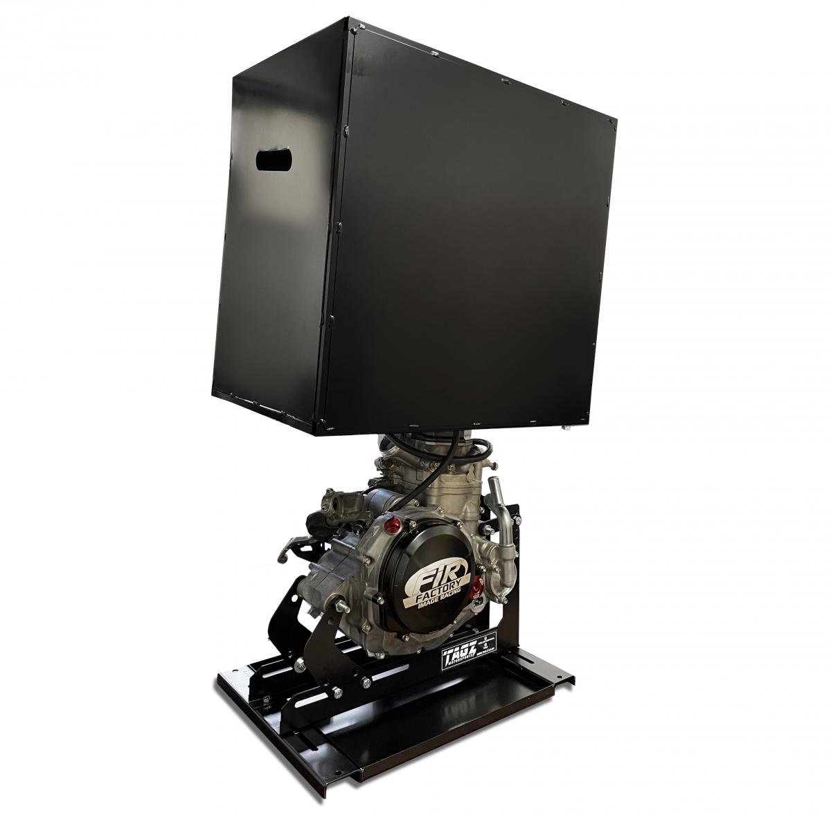 ENGINE STAND SHIPPING BOX, STRONG SHIPPING BOX POST PACKING, SHIPPING / TRANSPORT STEEL BOX CRATE thumbnail 2