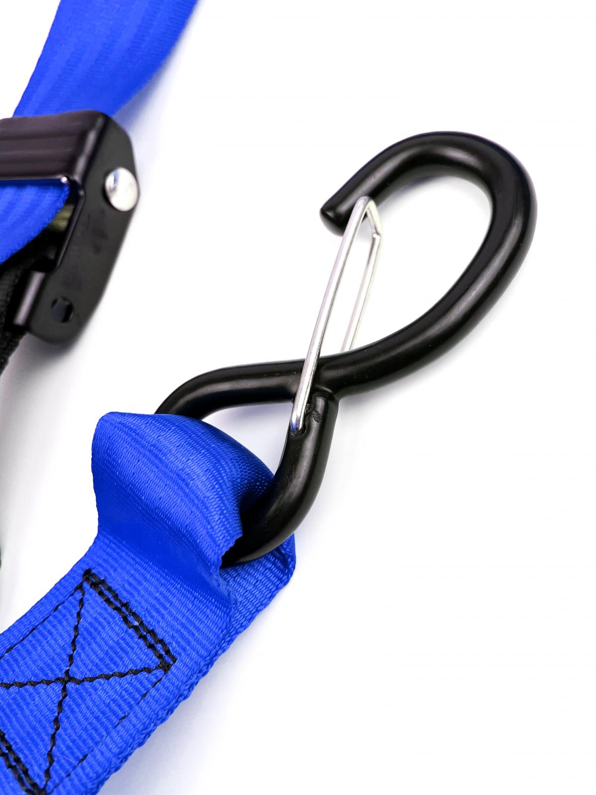 TIE DOWNS 38mm 1.5 BLUE & BLACK, 500KG thumbnail 2