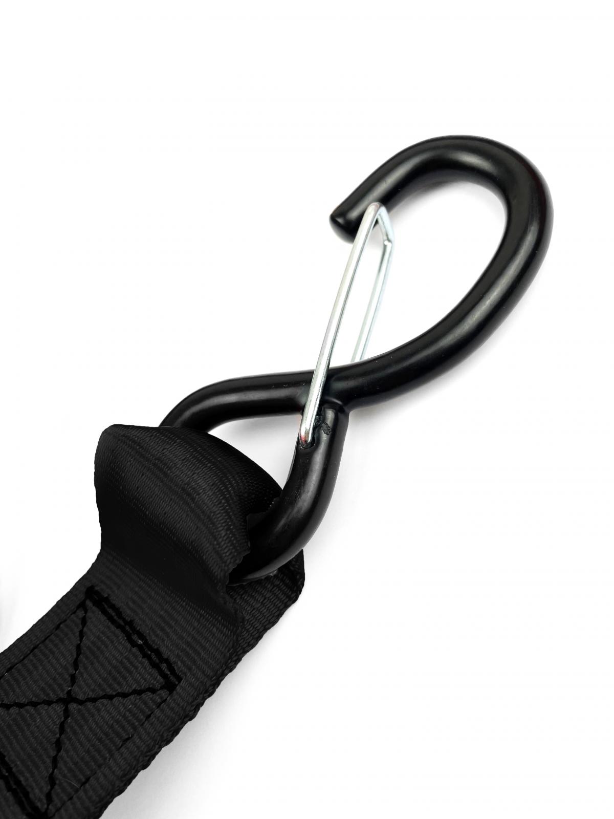 TIE DOWNS 38mm 1.5 BLACK & BLACK, 500KG thumbnail 2