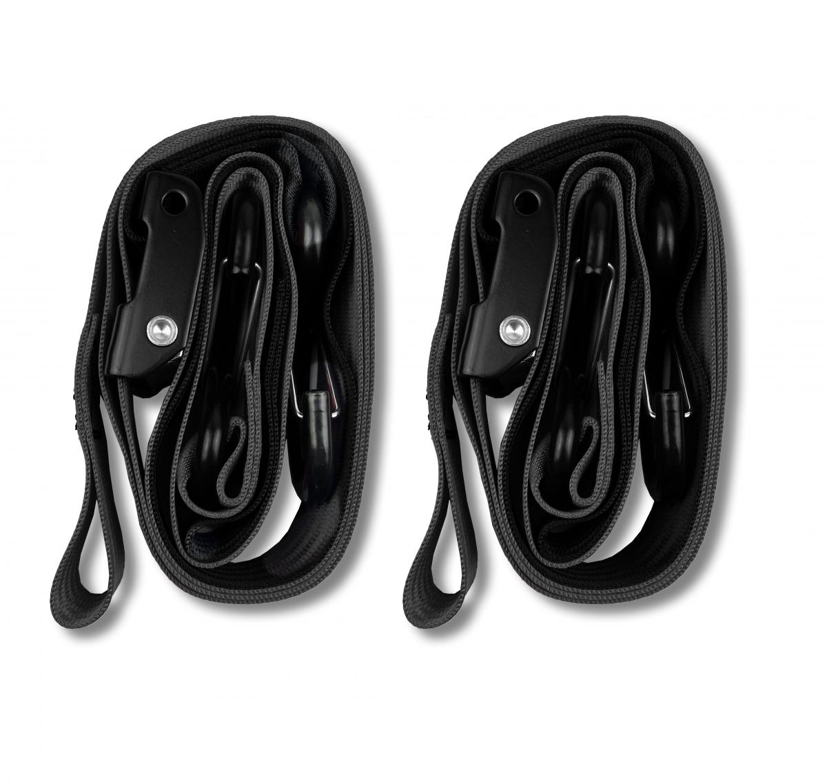 TIE DOWNS 38mm 1.5 BLACK & BLACK, 500KG thumbnail 3