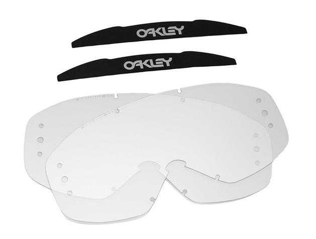 Oakley Replacement Lens O Frame 2.0 MX (Clear) Roll-Off 2pk, OAKLEY OA 101-359-001, Clear image 1