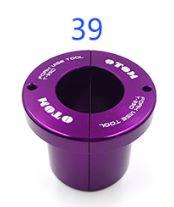 39mm TUBE SPLIT CLAMP BUSH FOR MOTORCYCLE FORK VISE TOOL 00-0161.00 image 1