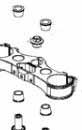 Handlebar Rubber Bushing KTM Husqvarna EXC SX XC FW TE FE FS 125-525 83001040000 thumbnail 4