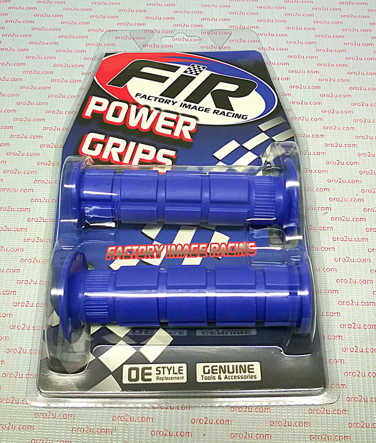 OURY GRIPS ATV BLUE Nonslip, ID SIZE. 22/22mm - 135mm Long thumbnail 3